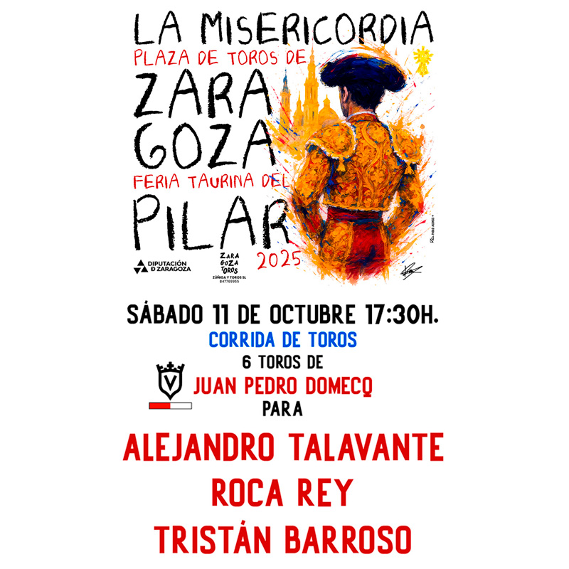 Toros Zaragoza - 11 octubre 2025