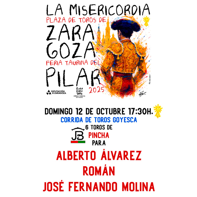 Toros Zaragoza - 12 octubre 2025