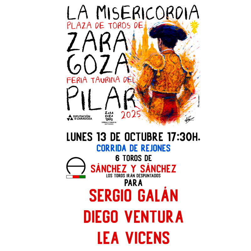 Toros Zaragoza - 13 octubre 2025