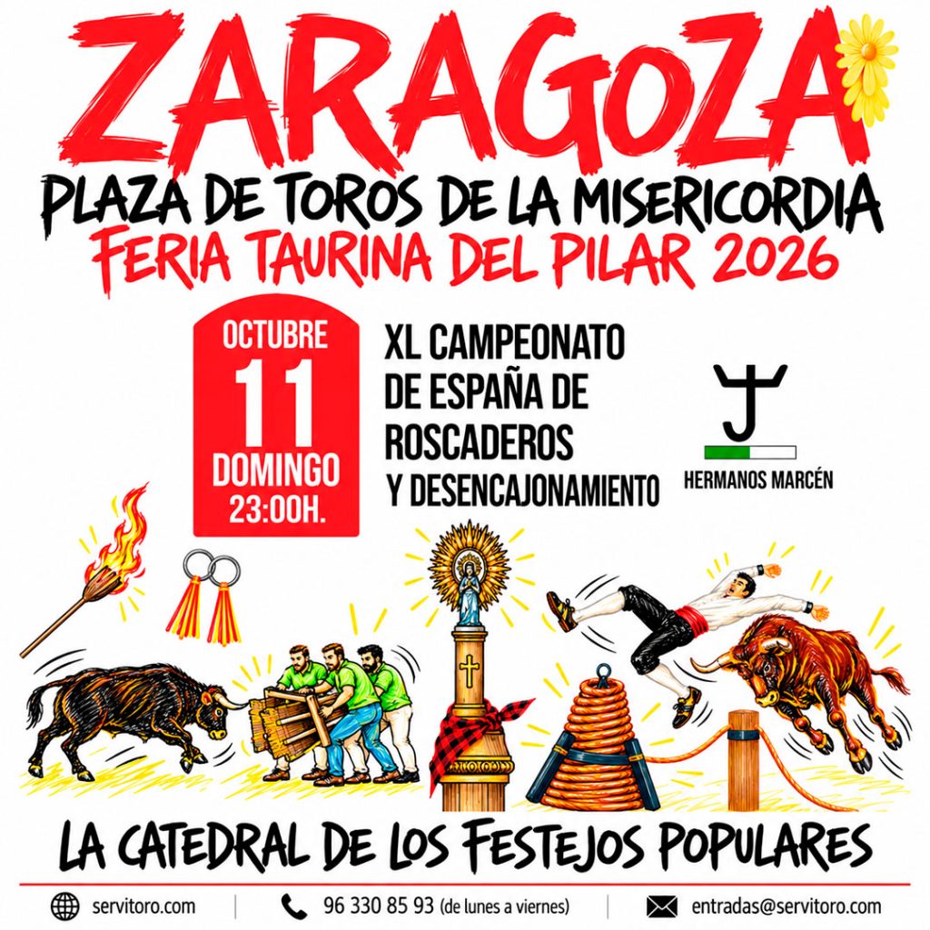 Roscaderos Zaragoza dia 11 de octubre