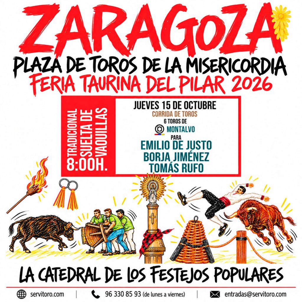 Vaquillas Zaragoza - 15 october 2026
